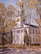 Childe Hassam Church at Old Lyme oil painting
